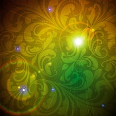 Floral Retro Background for Vintage Design N521