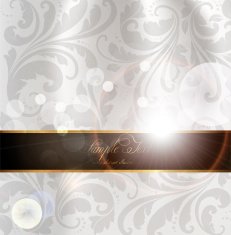Floral Retro Background for Vintage Design N523