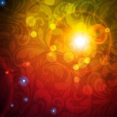 Floral Retro Background for Vintage Design N538