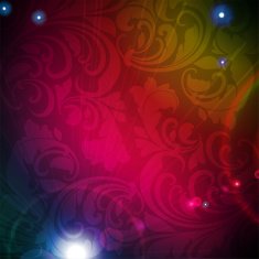 Floral Retro Background for Vintage Design N539