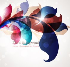 Floral Retro Background for Vintage Design N548