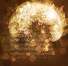 Floral Retro Background for Vintage Design N549