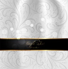 Floral Retro Background for Vintage Design N580
