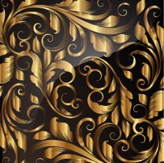 Floral Retro Background for Vintage Design N595