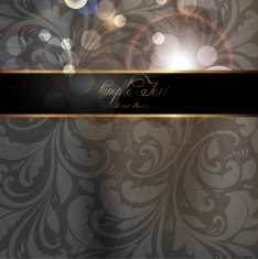 Floral Retro Background for Vintage Design N601