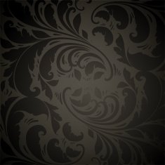 Floral Retro Background for Vintage Design N602