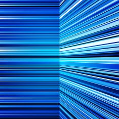 Abstract warped blue stripes colorful background N2