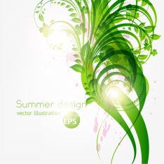 Floral Retro Background for Vintage Design N639