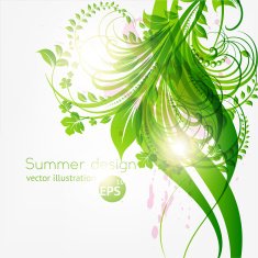 Floral Retro Background for Vintage Design N661