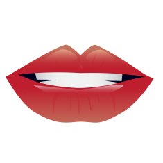 Smiling lips N2
