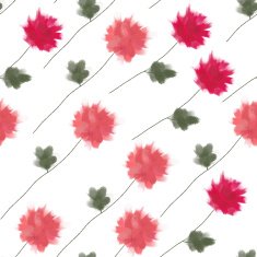 Abstract hand drawn watercolor pattern