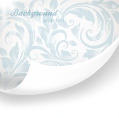 Floral Retro Background for Vintage Design N675