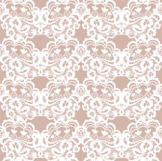 Lace vector fabric seamless pattern N33