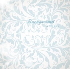 Floral Retro Background for Vintage Design N688
