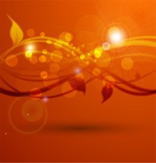 Floral Retro Background for Vintage Design N730