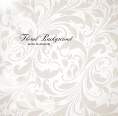 Floral Retro Background for Vintage Design N751