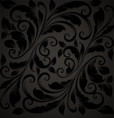 Floral Retro Background for Vintage Design N759
