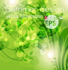 Floral Retro Background for Vintage Design N793