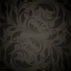Floral Retro Background for Vintage Design N814