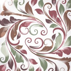 Floral Retro Background for Vintage Design N821