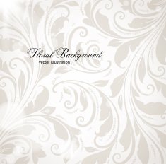 Floral Retro Background for Vintage Design N832