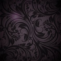 Floral Retro Background for Vintage Design N844