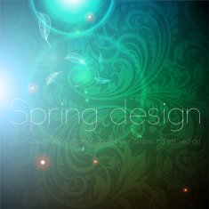 Floral Retro Background for Vintage Design N918