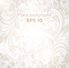 Floral Retro Background for Vintage Design N919