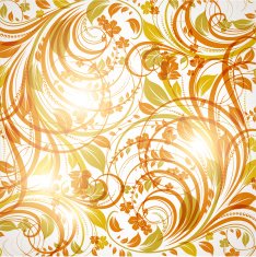 Floral Retro Background for Vintage Design N935