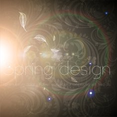 Floral Retro Background for Vintage Design N976