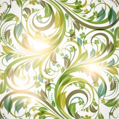 Floral Retro Background for Vintage Design N993