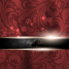 Floral Retro Background for Vintage Design N1029