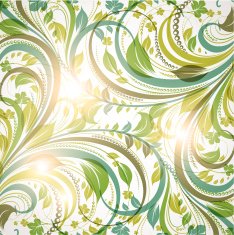 Floral Retro Background for Vintage Design N1085