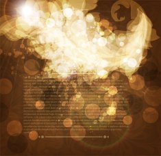 Floral Retro Background for Vintage Design N1095