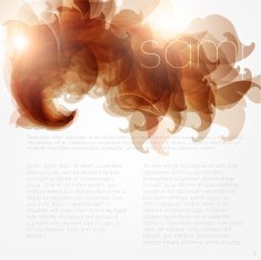 Floral Retro Background for Vintage Design N1106