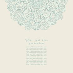 Vintage invitation card N94