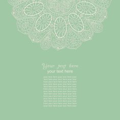 Vintage invitation card N97