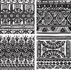 Seamless tribal texture N3