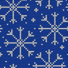 Knitted seamless winter pattern with snowflakes N2 free image download
