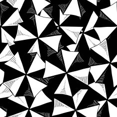 Top of umbrellas seamless pattern