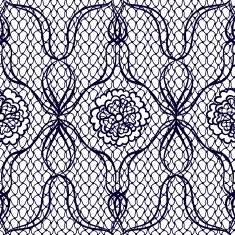Old lace background ornamental flowers Vector texture N11