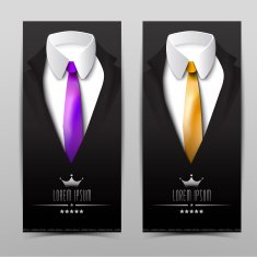 Male clothing suit Exclusive card N4