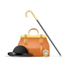 Vector accessories of the gentleman