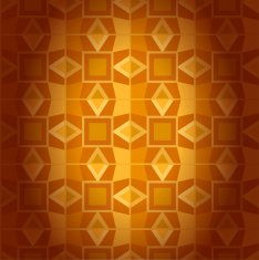 Geometrical golden damask seamless texture