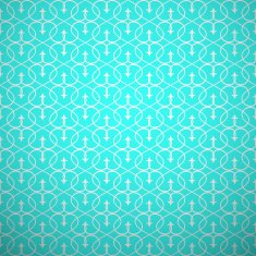 Abstract geometric seamless pattern Aqua and white style