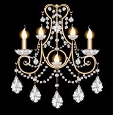 sconces with crystal pendants N2