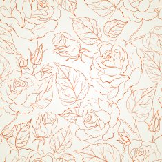 Rose seamless background N10