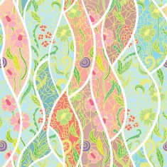 Seamless fresh vector pattern N4