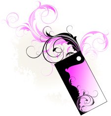 floral frame N70