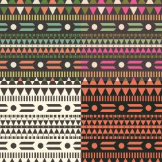 Ethnic geometric patterns